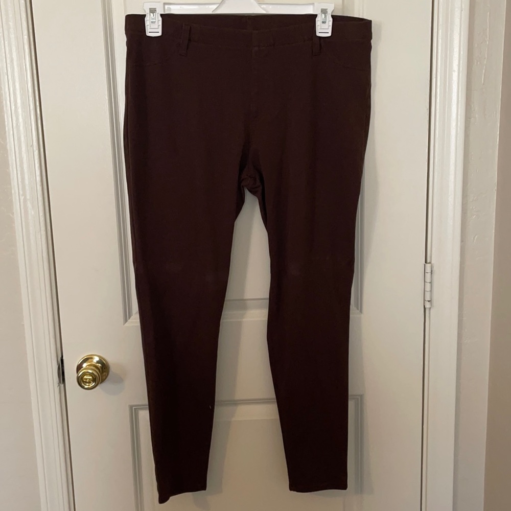 Brown jeggings